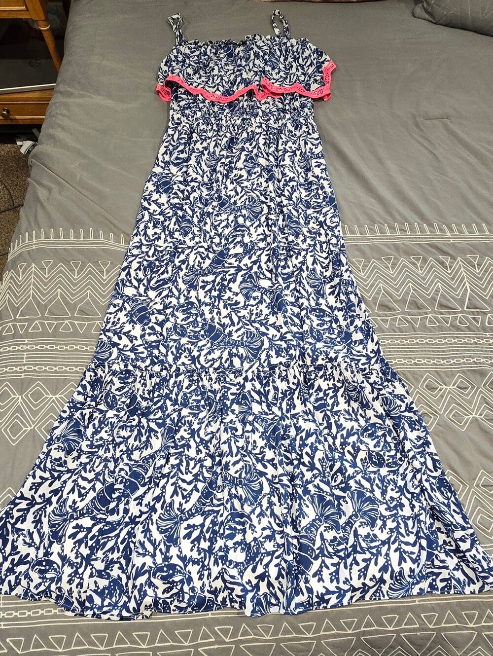 Lilly Pulitzer Adia Maxi Sundress Size Large